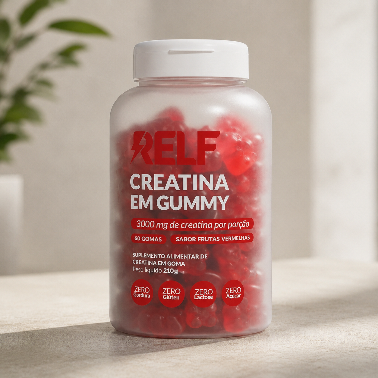 Combo Creatina Frutas Vermelhas